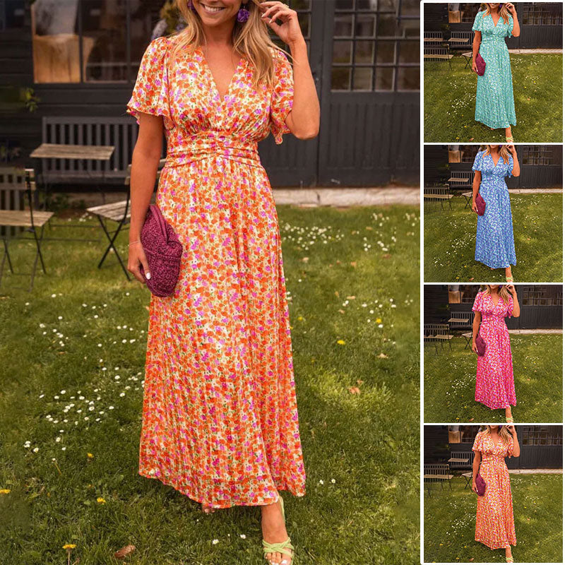 Elvienne™ | Elegante V-hals jurk