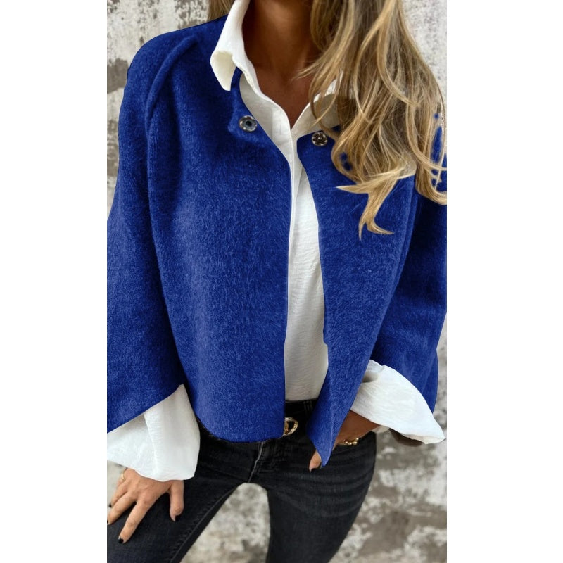 Elise – Korte Jas met Elegante Uitlopende Mouwen