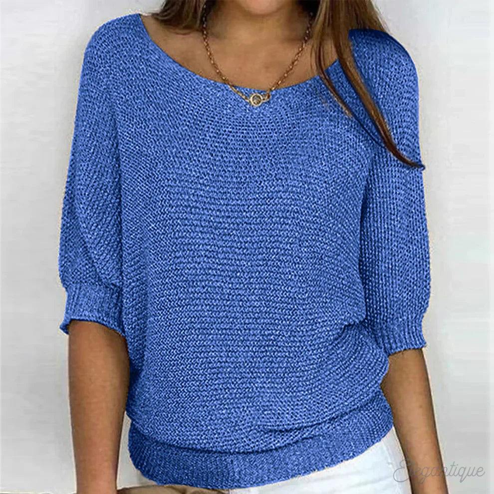 Nina | Relaxte Gebreide Top