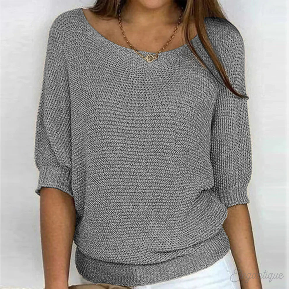 Nina | Relaxte Gebreide Top