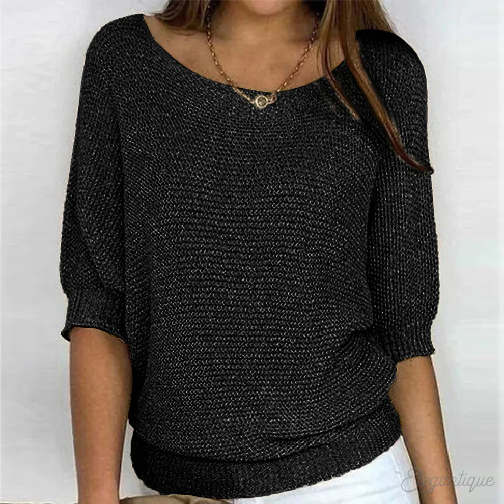Nina | Relaxte Gebreide Top