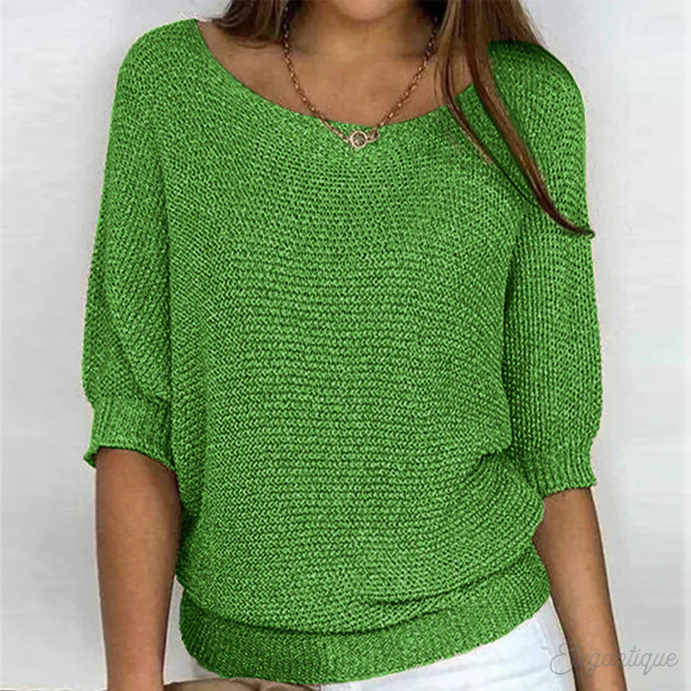 Nina | Relaxte Gebreide Top