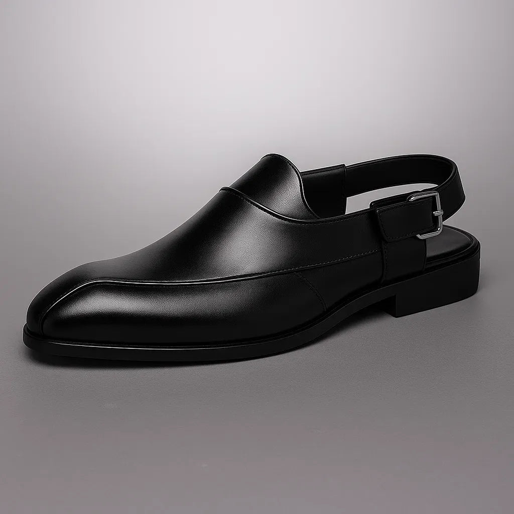 Cas – Cambridge Leren Cut-Out Loafers