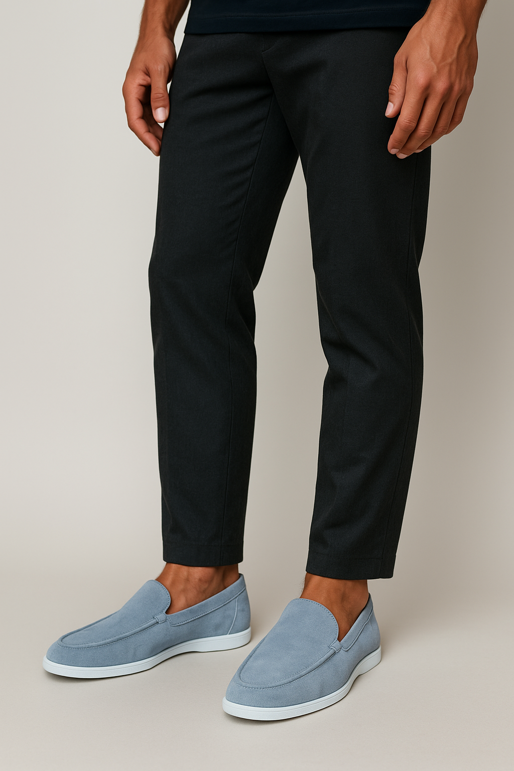 Brian | Elegante Suède loafers