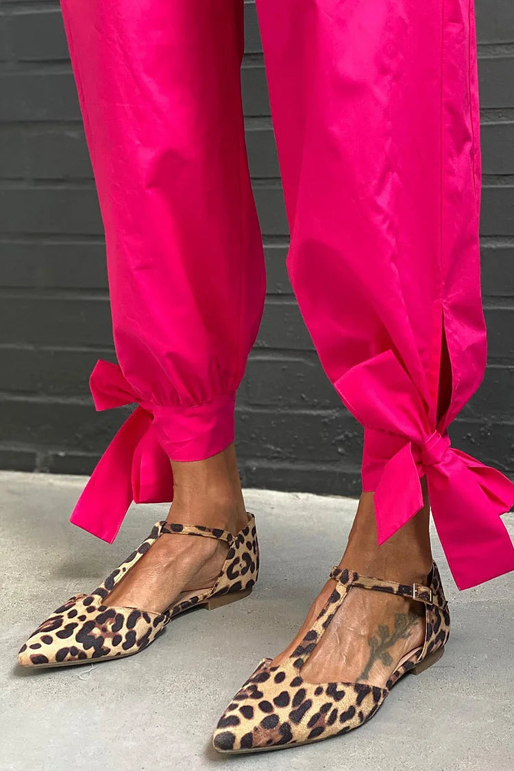 TAMARA | Elegante ballerina met punt en T-bandje voor een verfijnde stijl