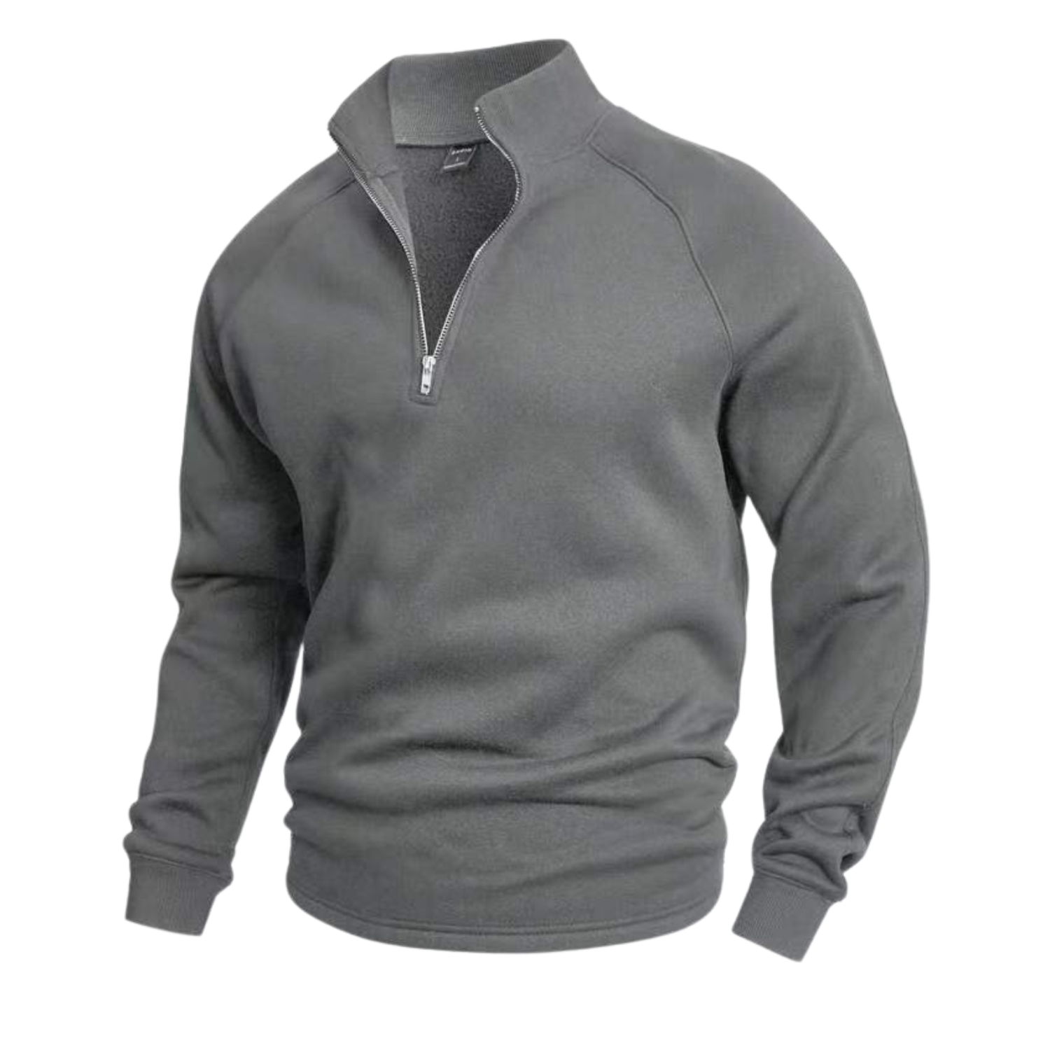 Casper | Katoenen Half Zip Trui