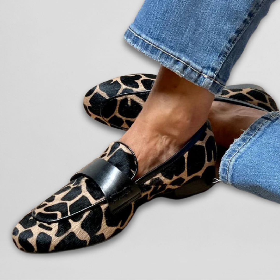 Celys™ | Loafers met Dierenprint