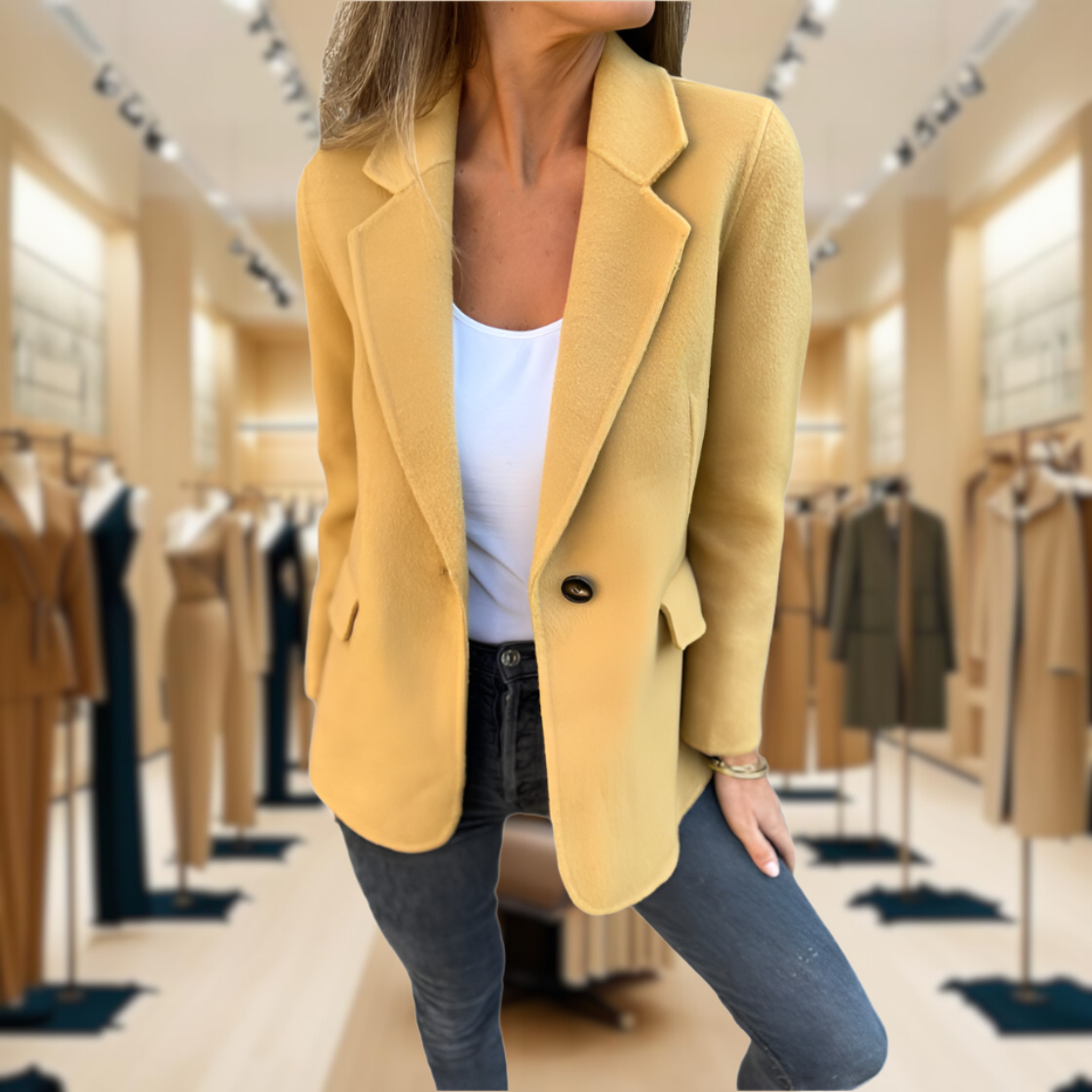 Suzanne – Casual Blazer van Wol