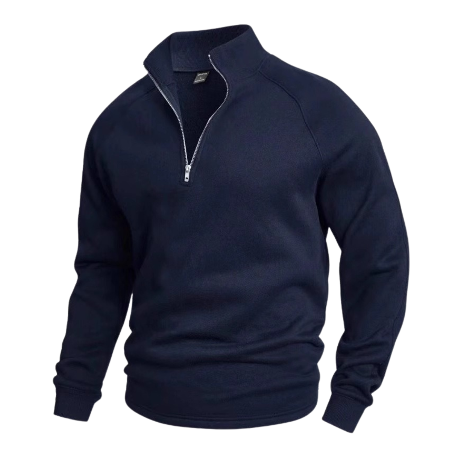 Casper | Katoenen Half Zip Trui