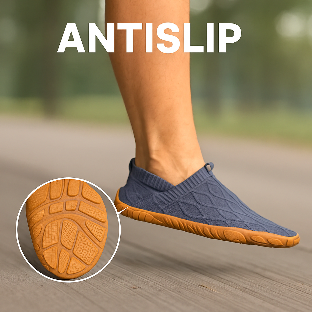 OrthoGrip™ | Unisex minimalistische schoenen met orthopedisch comfort