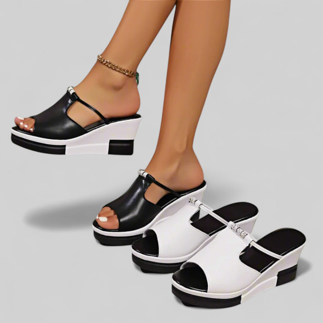 Vilma™ | Premium orthopedische sandalen met hoge hak