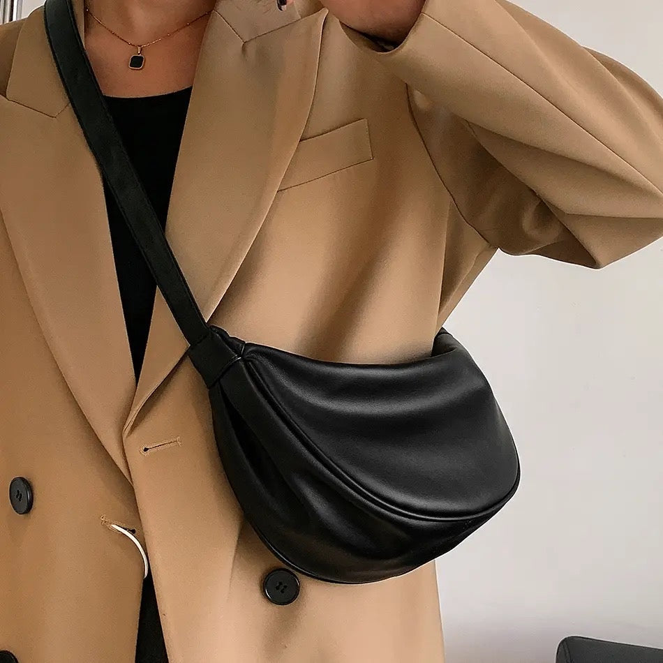 Nina | Kleine Leren Handtas