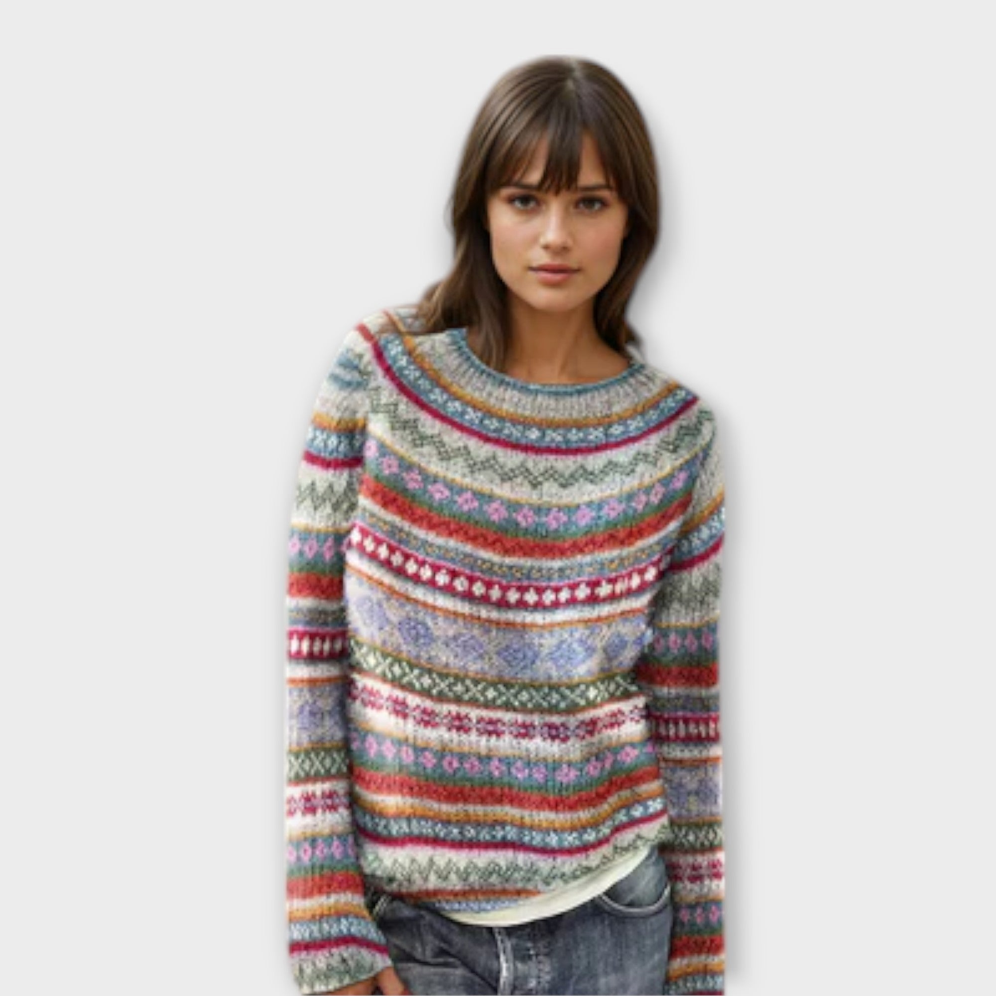 Stil&Co – Gestreepte casual en comfortabele trui