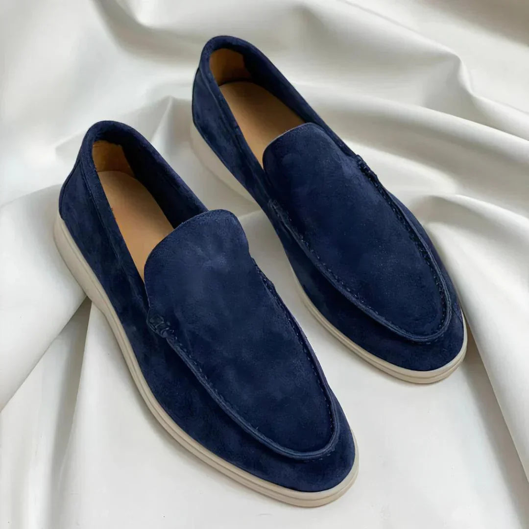 Brian | Elegante Suède loafers