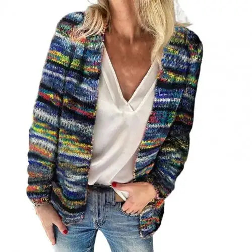 Charlotte | Gebreide Multicolour Cardigan