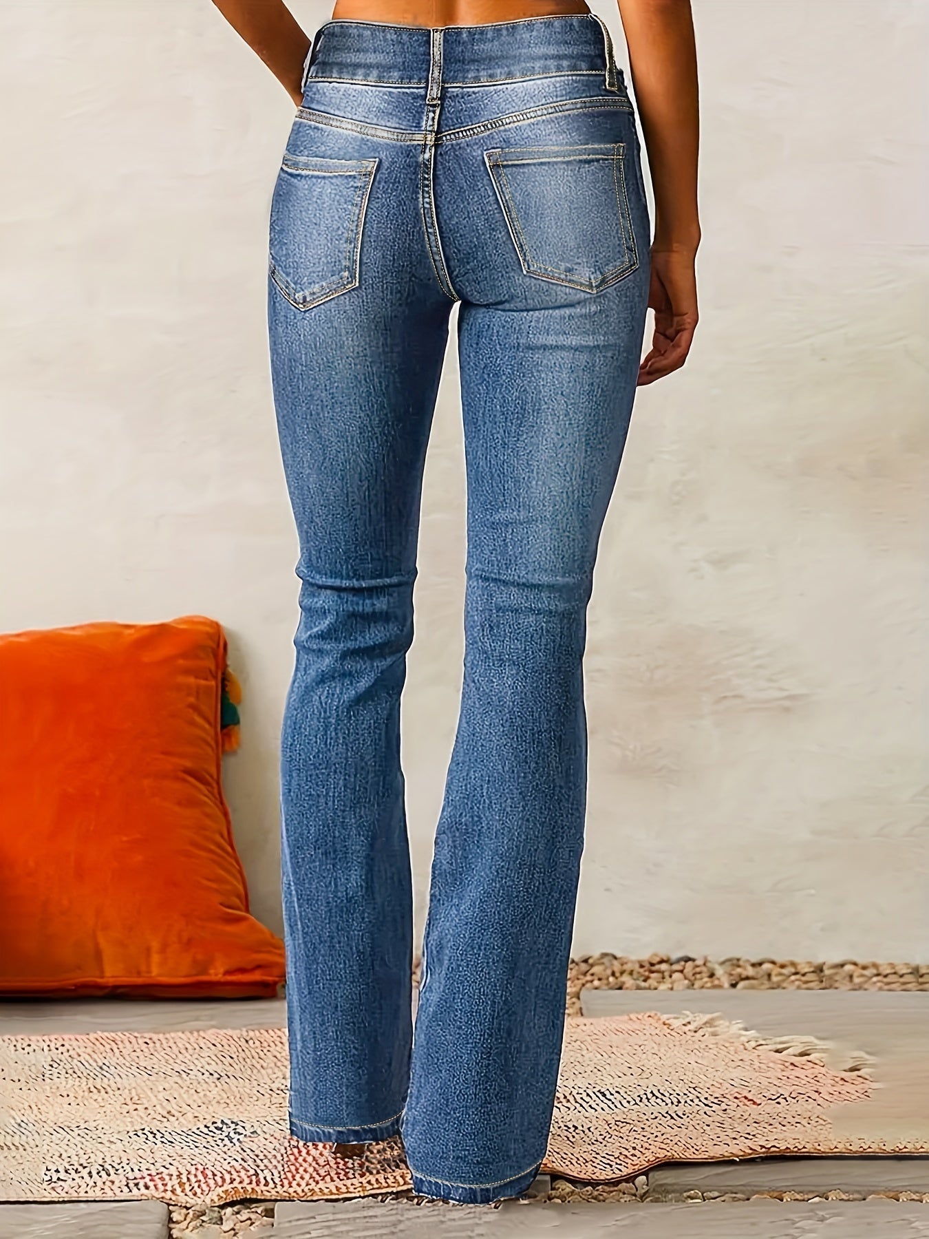 Aya™ | High-waist flared jeans
