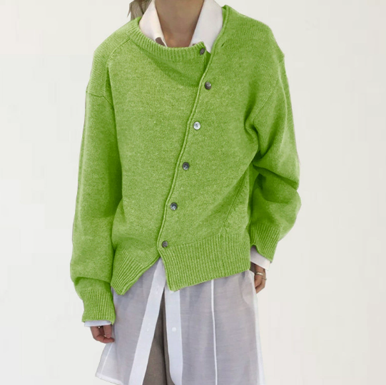 Cato – Casual Herfstcardigan van Premium Wolmix