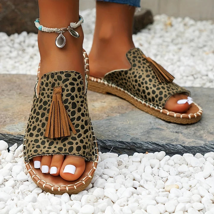Lena™ | Platte en comfortabele orthopedische sandalen