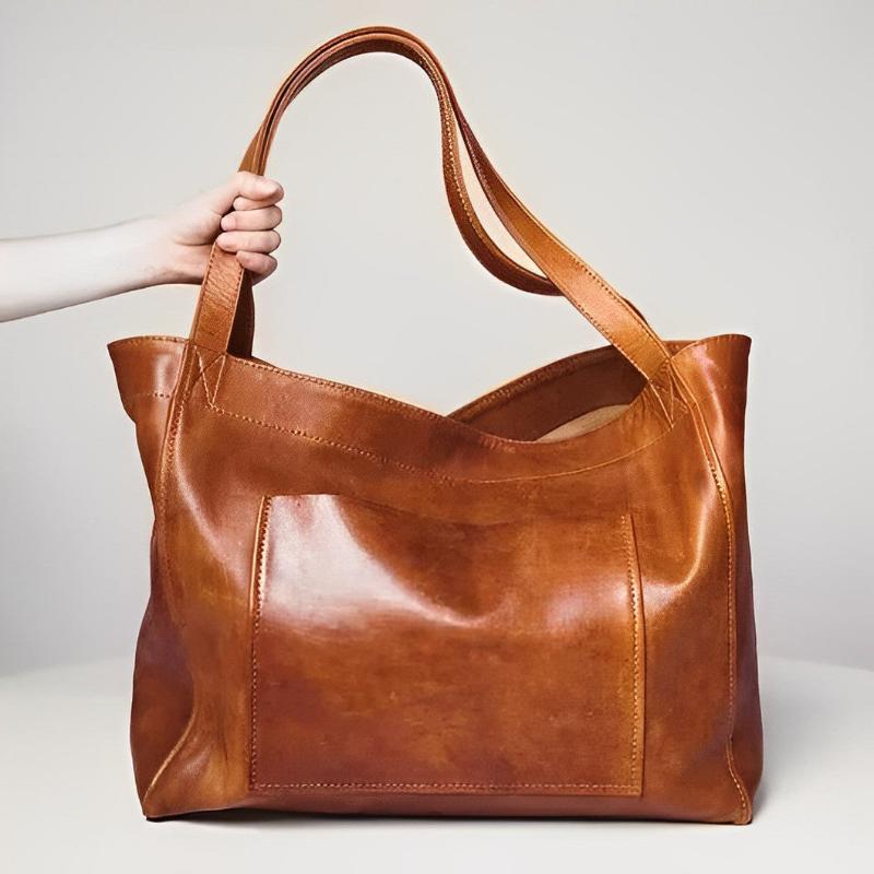 Elara | Retro Leren Handtas