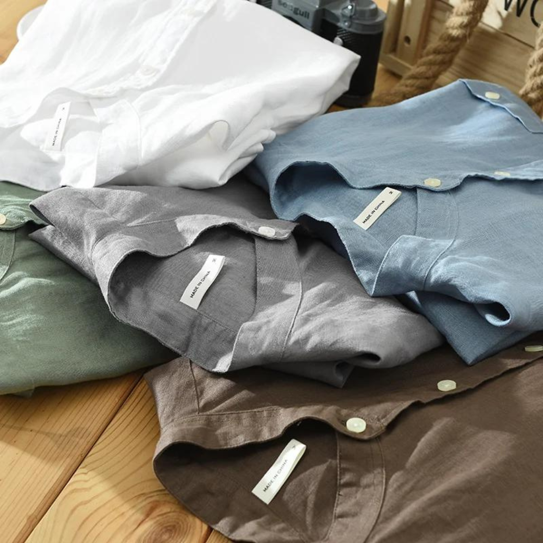 StilandCo – Essential Herfstoverhemd van 100% Linnen