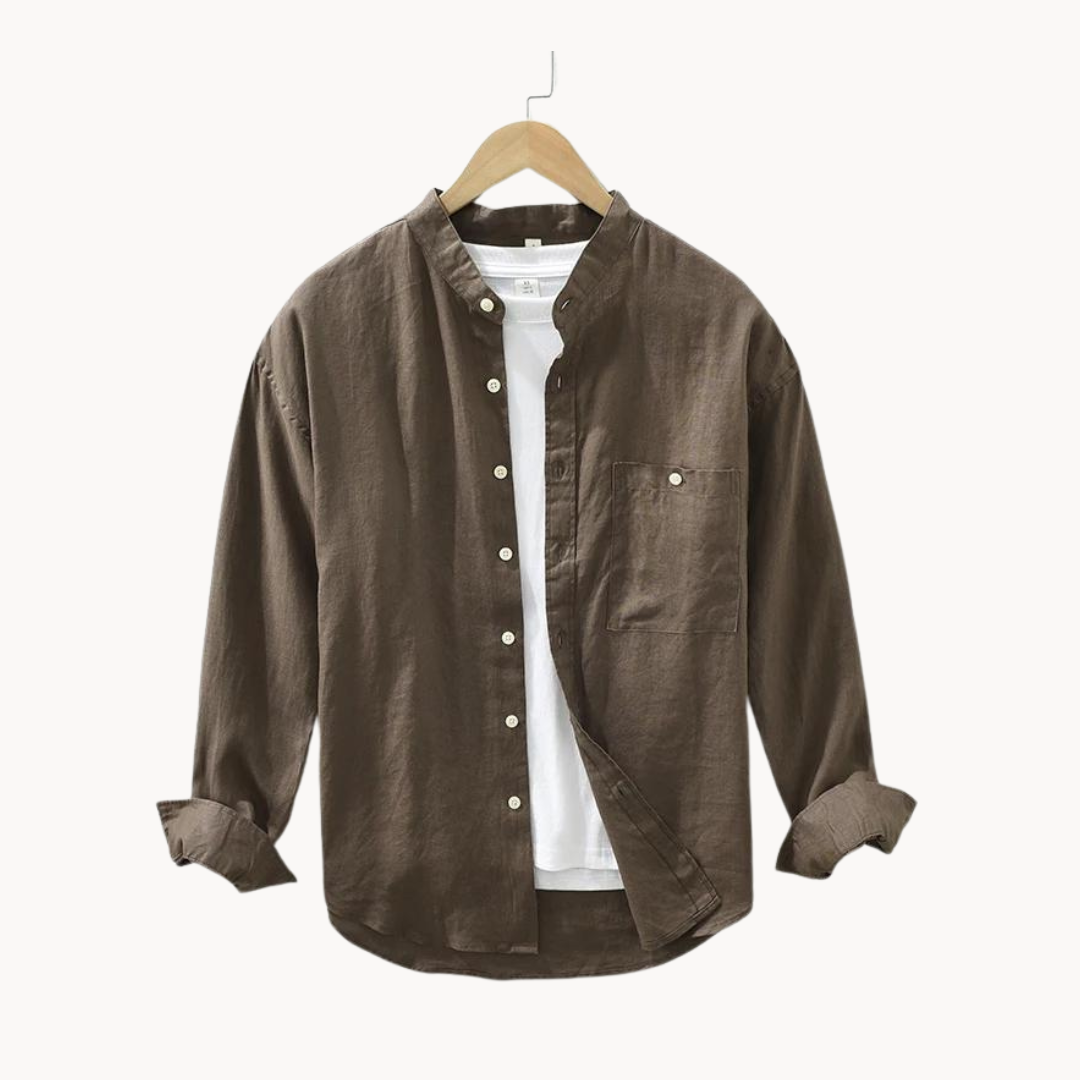 StilandCo – Essential Herfstoverhemd van 100% Linnen
