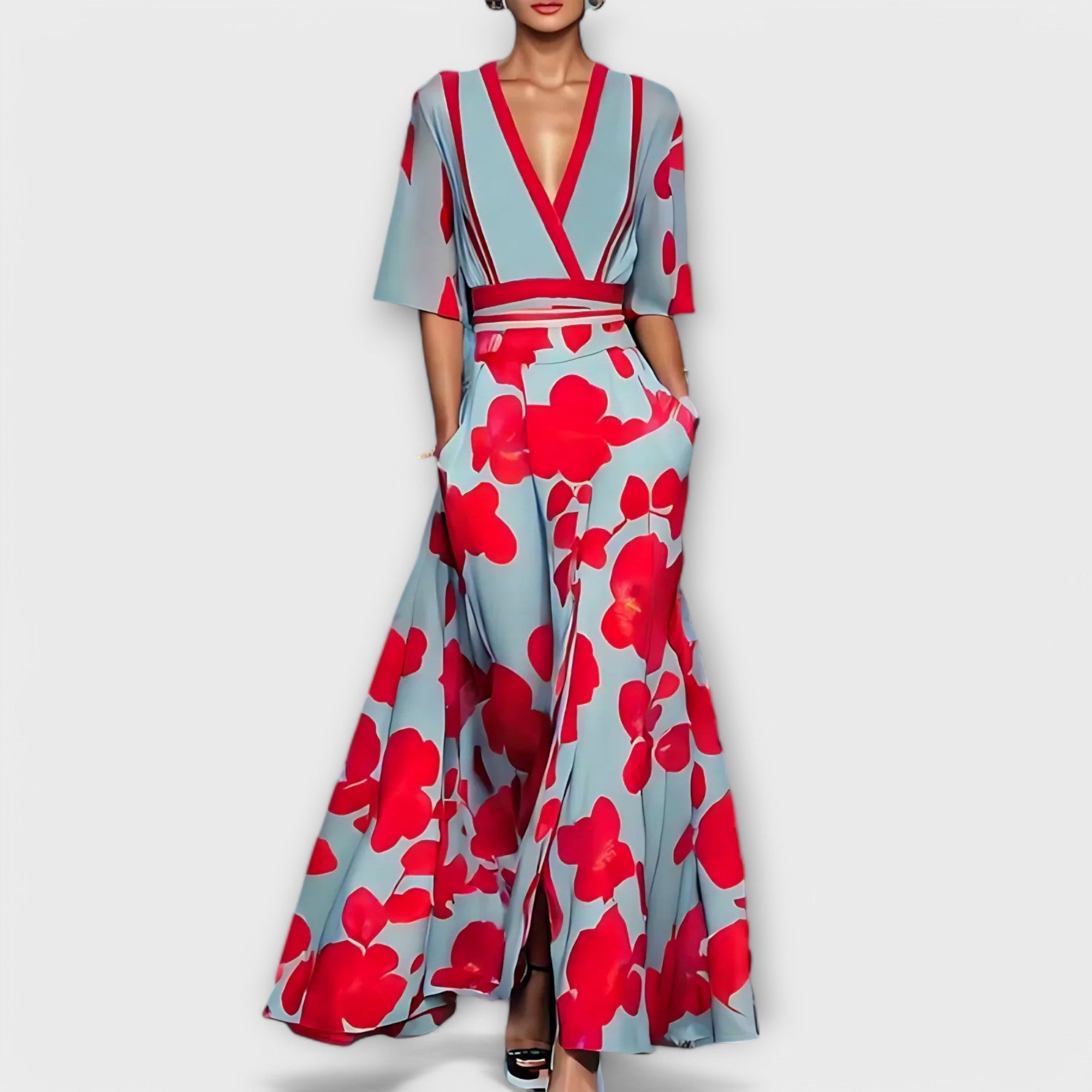 Vittoria | Elegante Bloemenpenciljurk