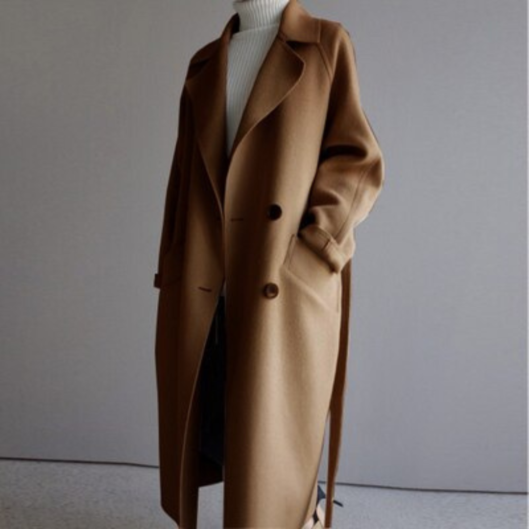 Clara - Dames wollen trenchcoat
