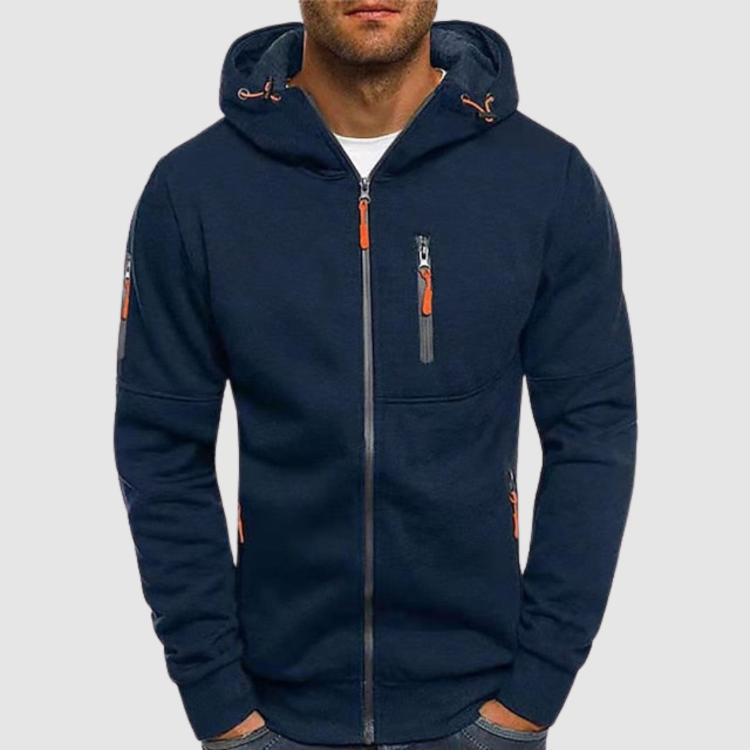 Mave | Gewatteerde Hoodie Met Rits