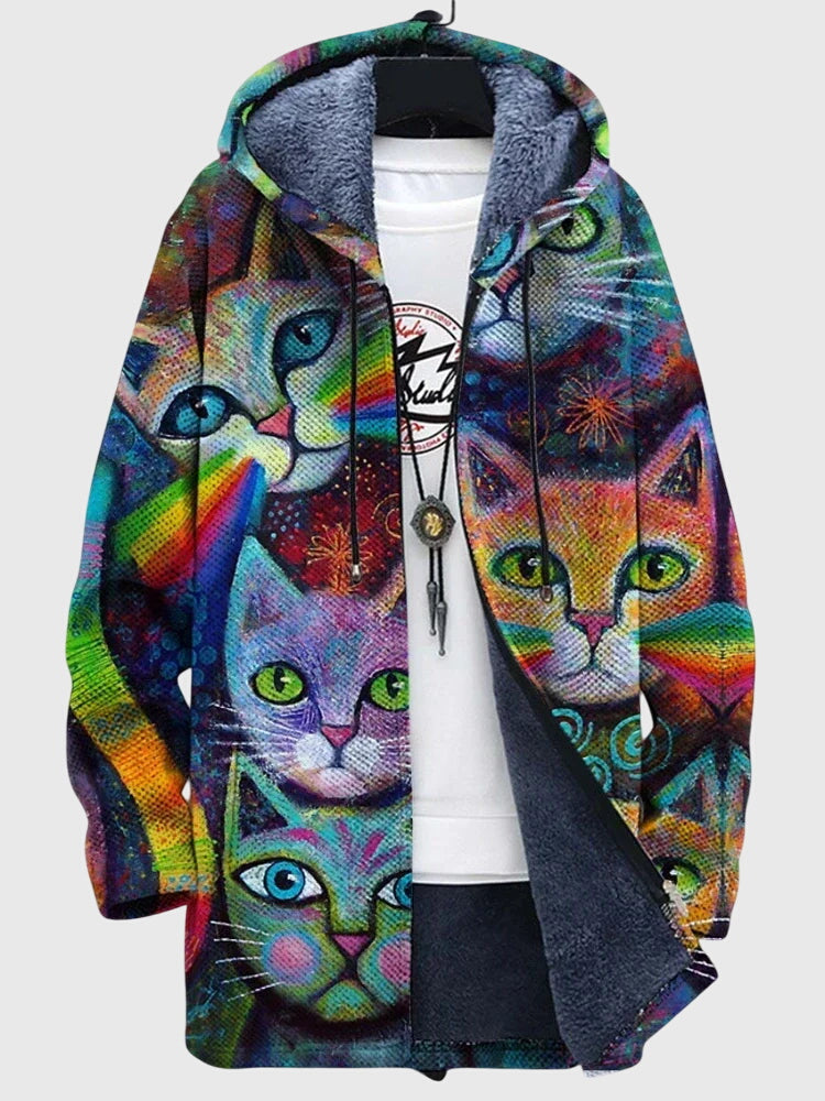 Anna™ - Jasje met artistieke print