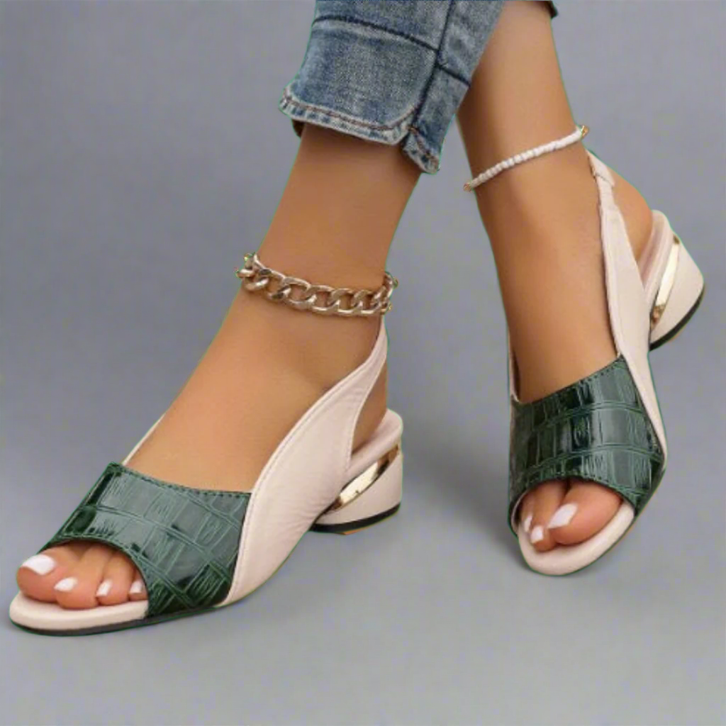 Julia™ | Comfortabele sandalen met een stabiele hak