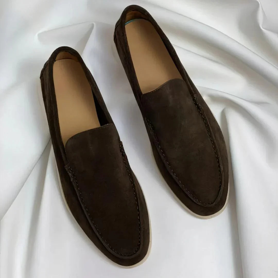 Brian | Elegante Suède loafers