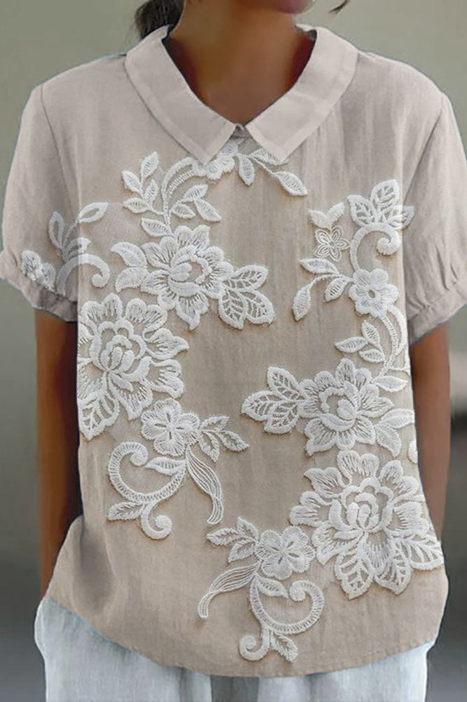 Lily | Elegante Blouse met Kraag