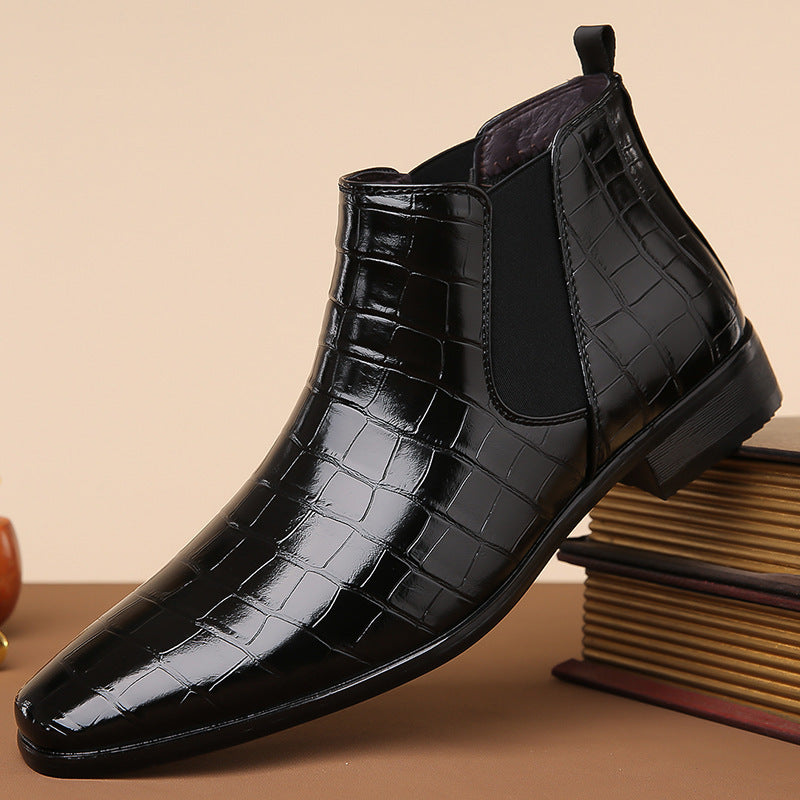 Arend – Alligator Elegance Chelsea Boots