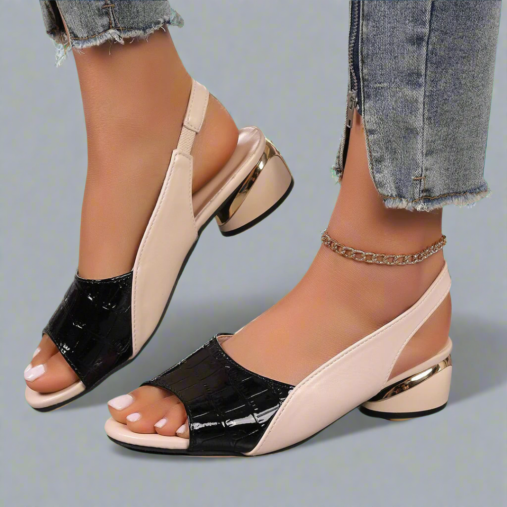 Julia™ | Comfortabele sandalen met een stabiele hak