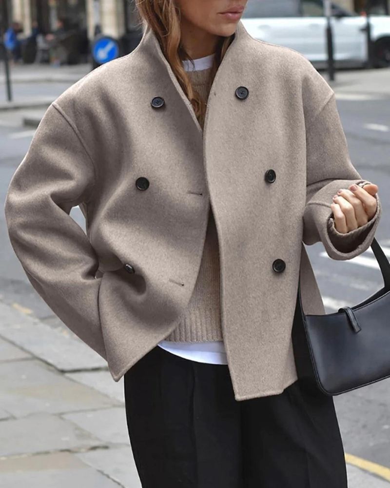 Anaia - Oversized jasje in Franse stijl