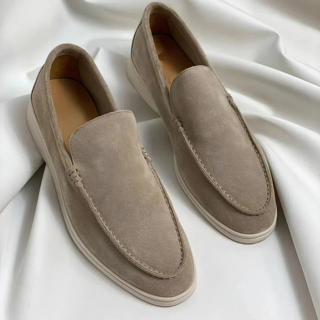 Brian | Elegante Suède loafers