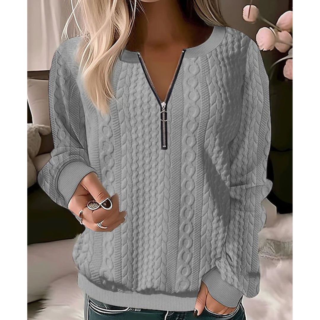 Eva | Elegante V-hals Trui