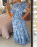 Sofia™ | Jurk met V-hals en bloemenprint