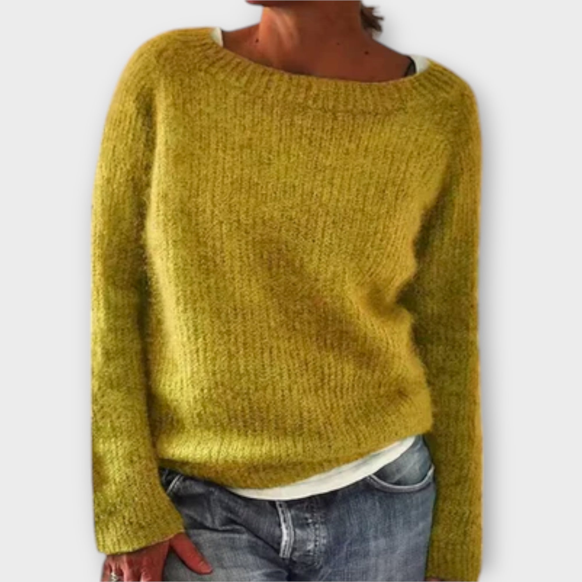 Stil&Co – Gebreide trui in effen kleur