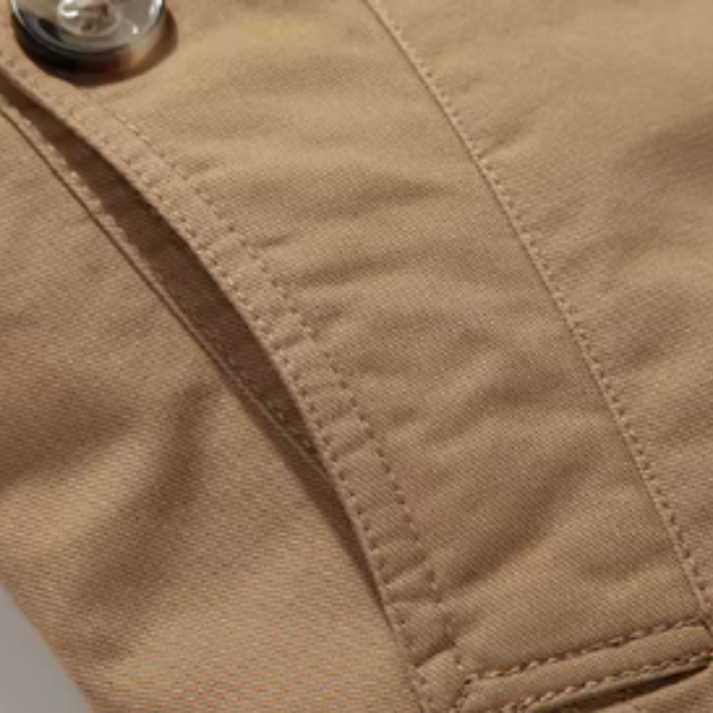 Bram | Elegante gewatteerde trenchcoat