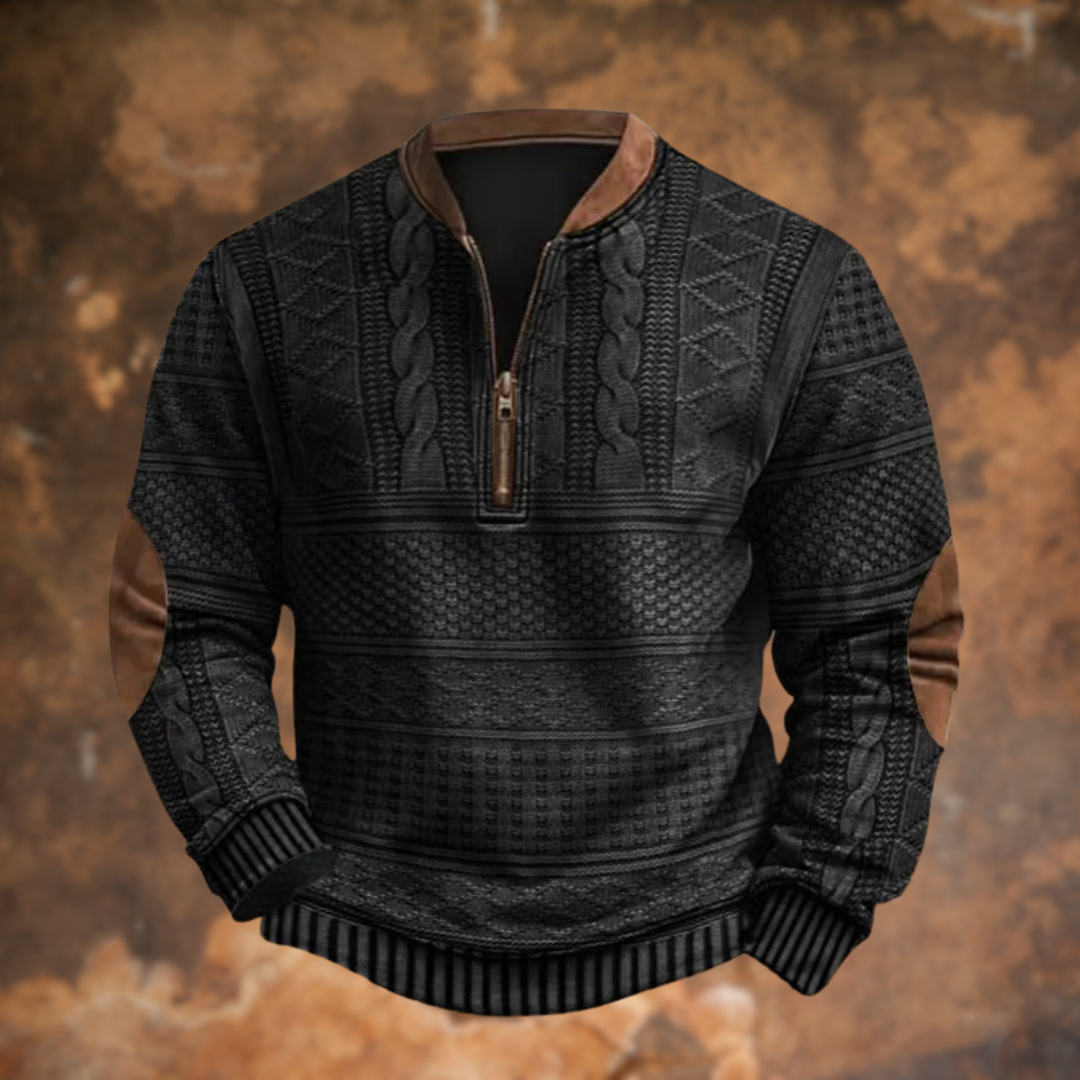 Kade™ | Sweater met Ritssluiting