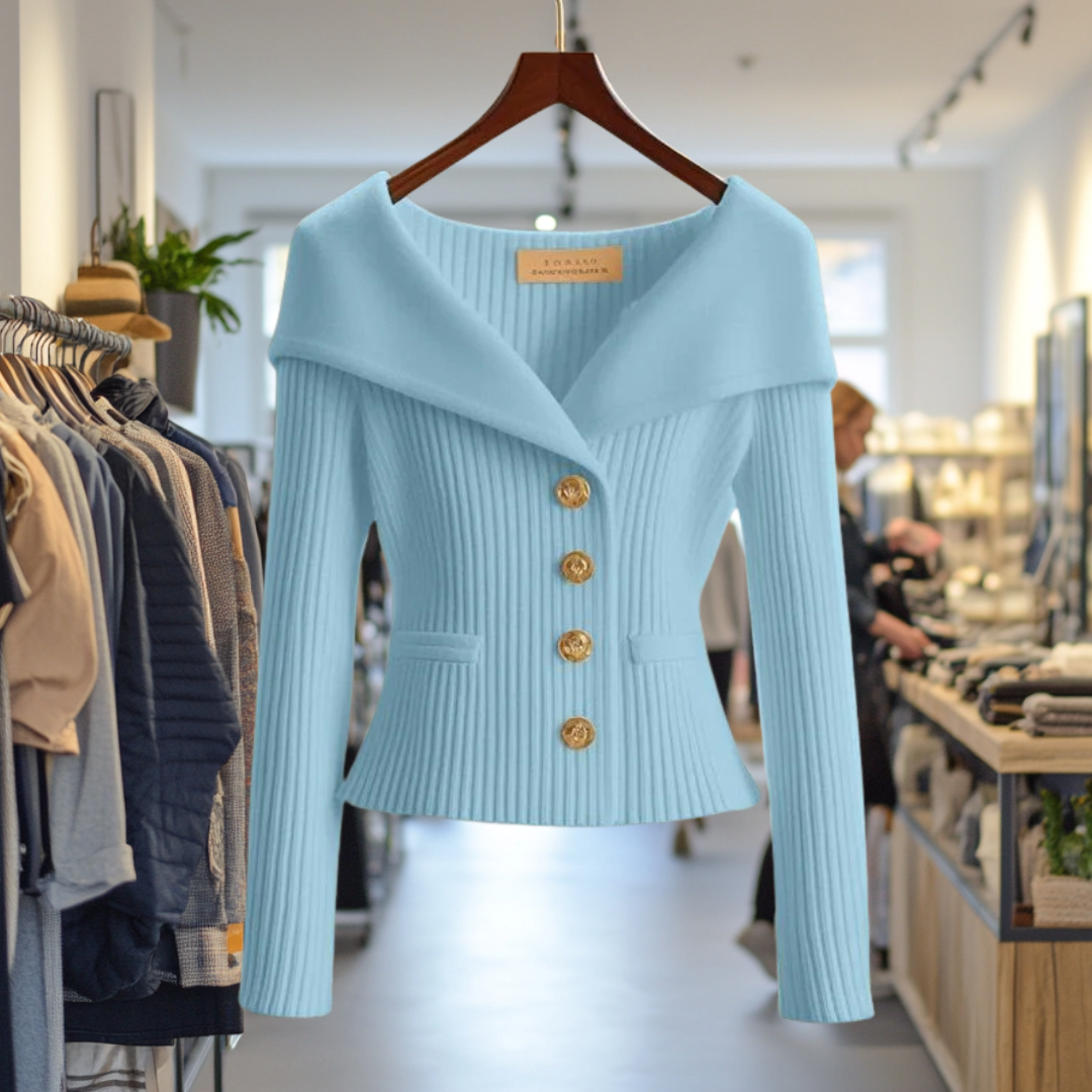 Felicity | Gouden Glans Cardigan