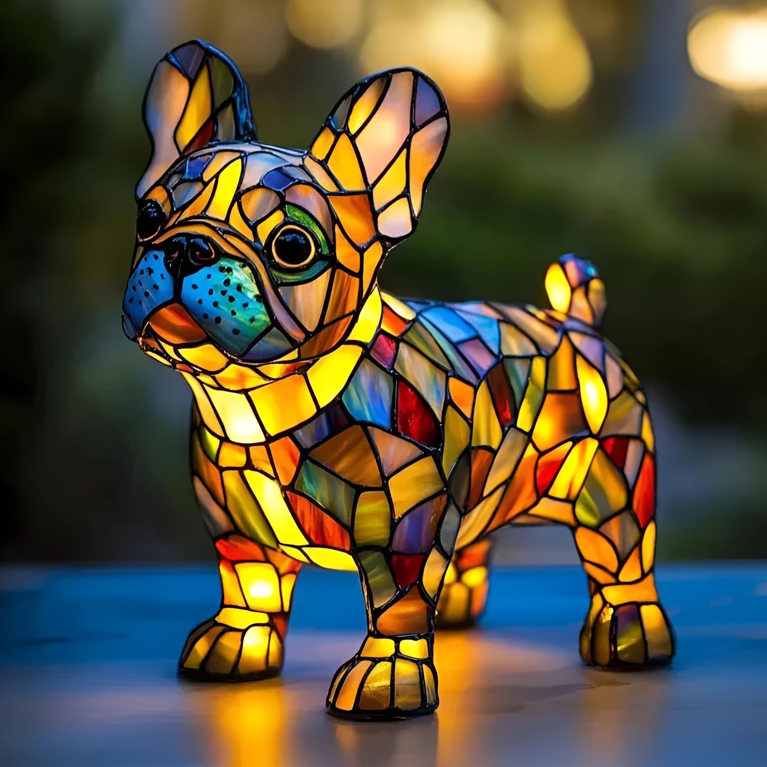Biscotte – Lampen schittering van de Franse bulldog