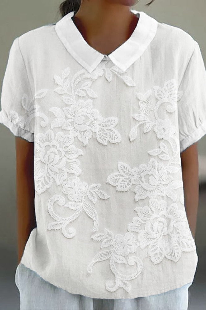 Lily | Elegante Blouse met Kraag