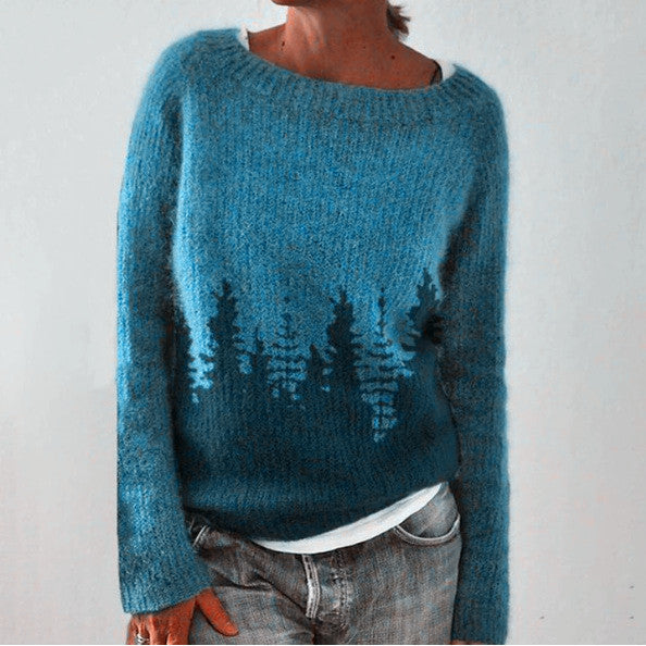 Veerle – Casual en Comfortabele Herfsttrui van Premium Katoenmix