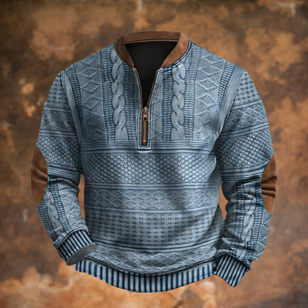 Kade™ | Sweater met Ritssluiting