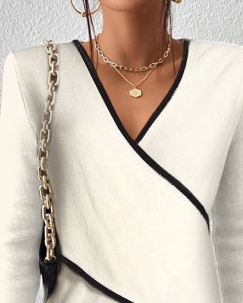 Yvette | Elegante V-hals Trui