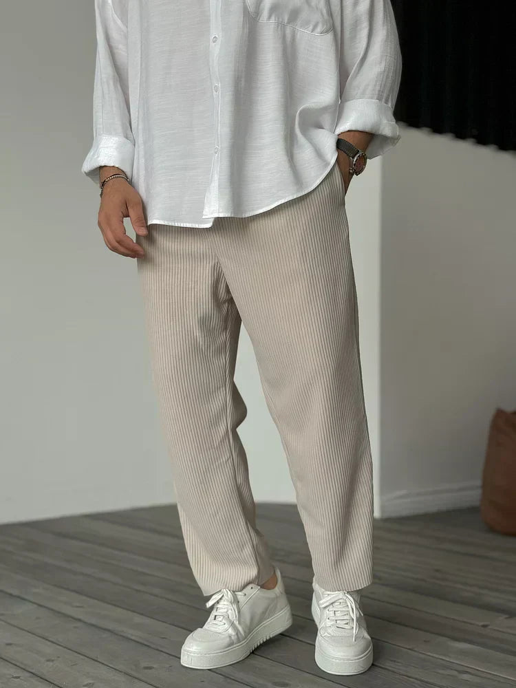 Stil&Co – Filippo Zachte Luxe Broek voor Heren