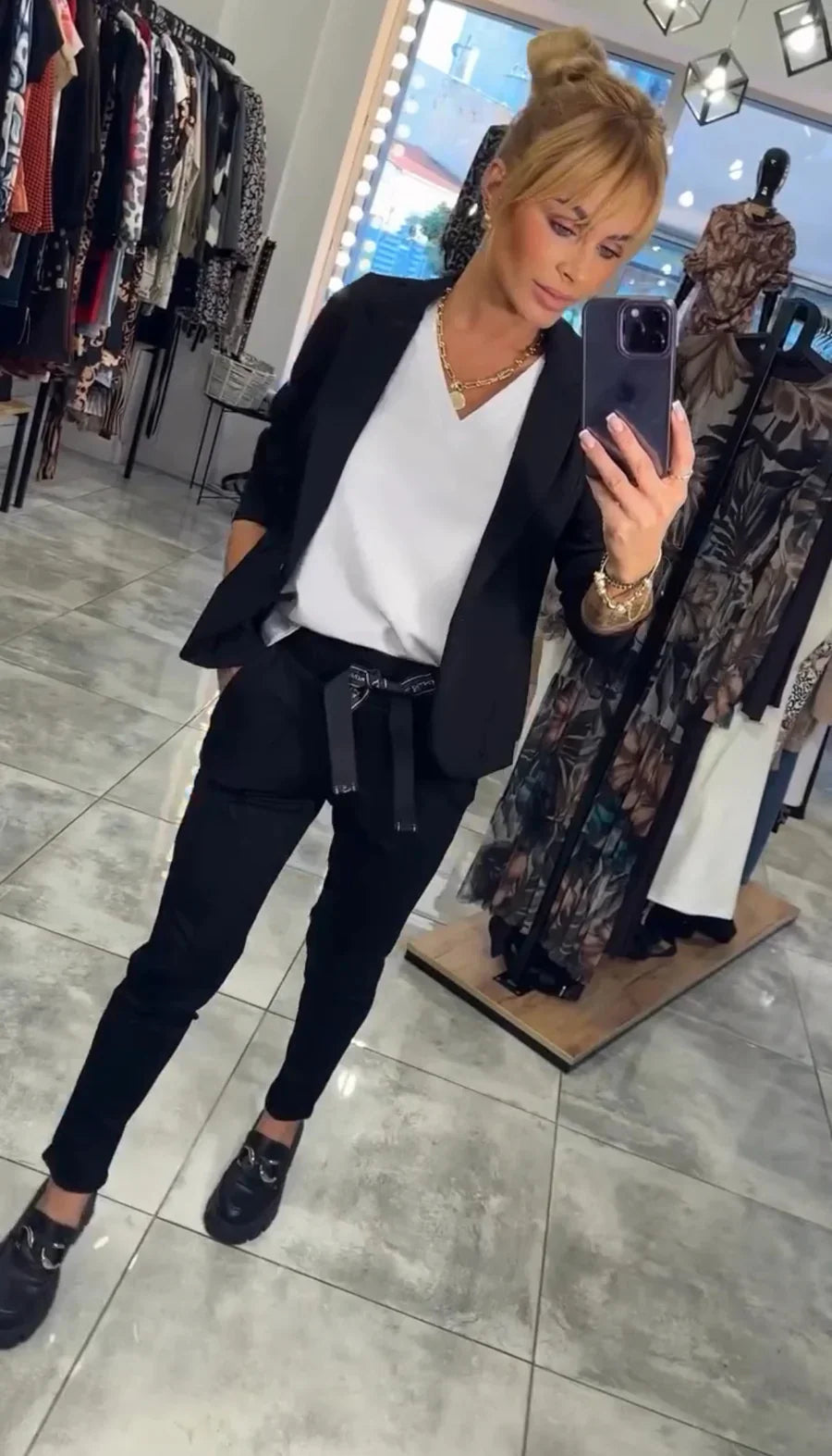 Deborah | Blazer met Bijpassende Pantalon
