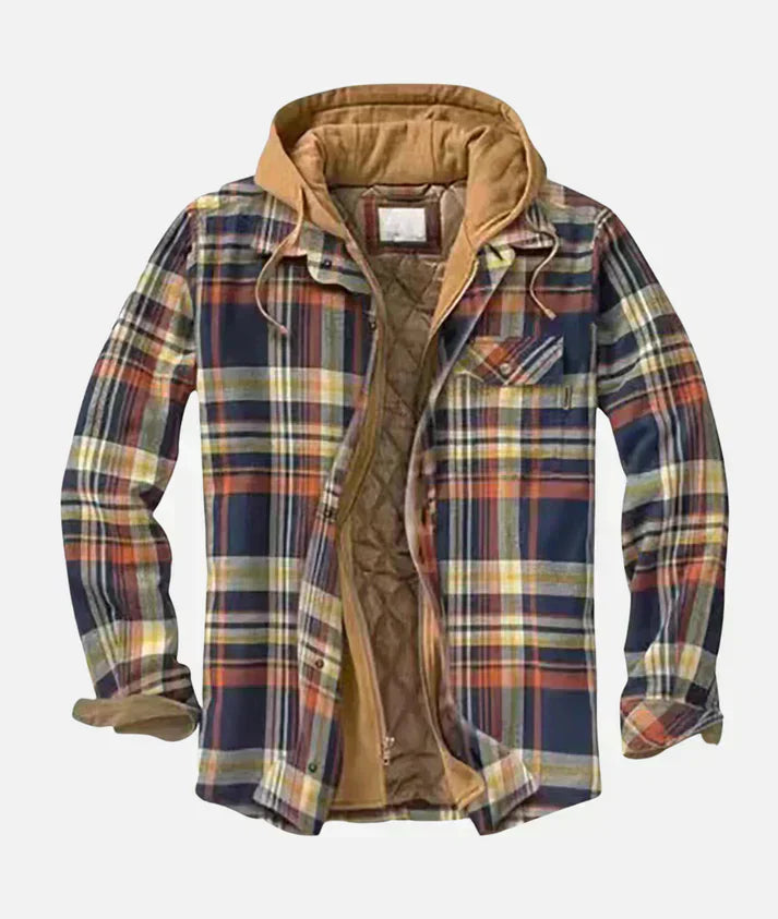 Yevor™ | Geruite Patchwork Jas